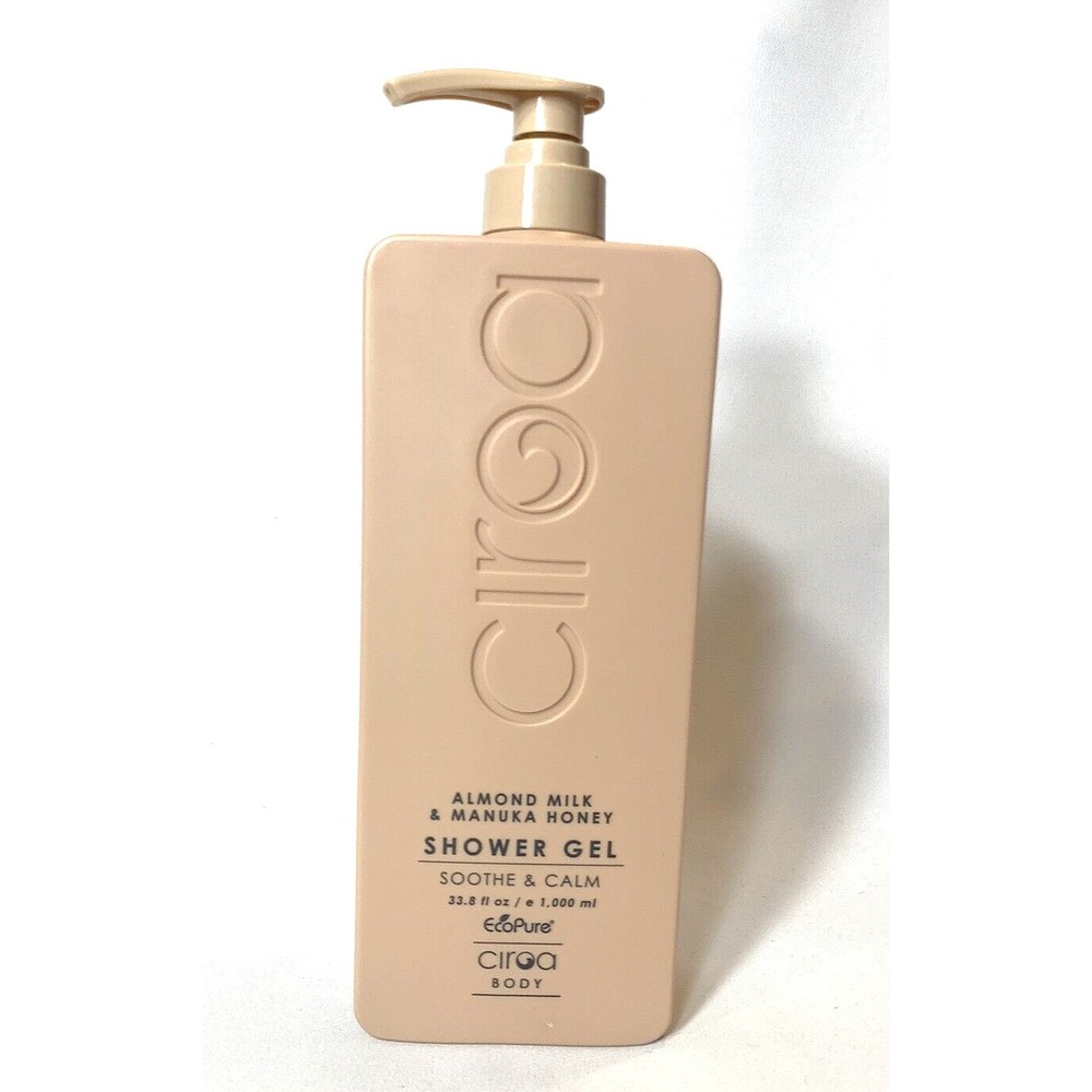 Ciroa Body Shower Gel Almond Milk & Manuka Honey 33.8 Oz FULL SIZE Soothe Calm